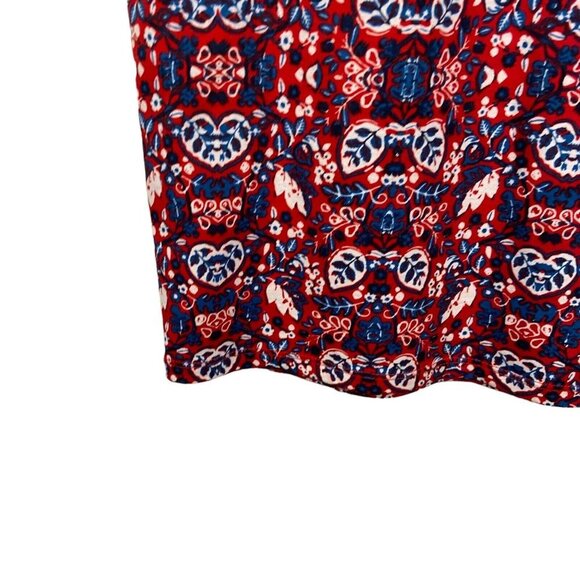 LulaRoe Womens Julia Shirt Dress Size XS Knee Length Multicolor Geometric Summer - Picture 5 of 8